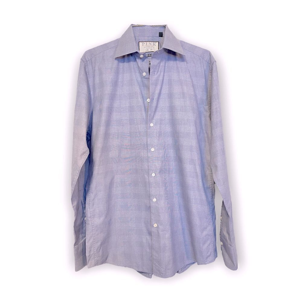 Men’s THOMAS PINK Slim Fit Button Down